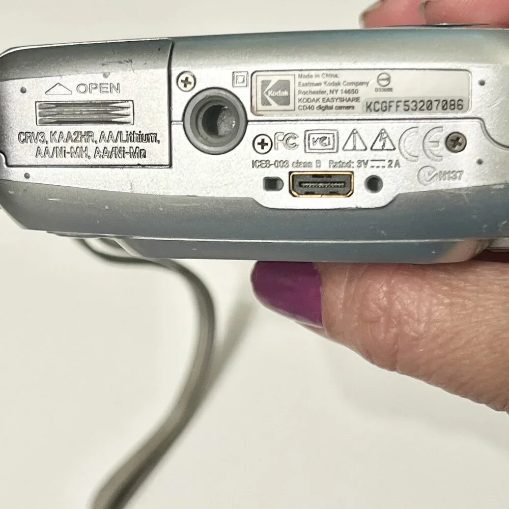 Kodak EasyShare CD40 4.0 MP Digital Camera Silver